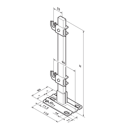 Floor Bracket Special Lamella